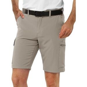 Men's Classic Beige Cargo Shorts